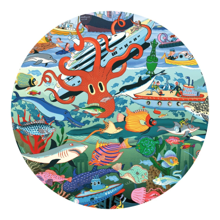 Puzzle Observație Secretele marii, Djeco [2]