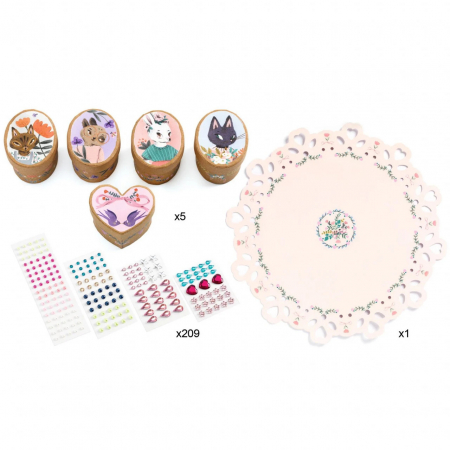 Set Creativ DIY Decorare Cutii si Cutiute, Djeco [2]