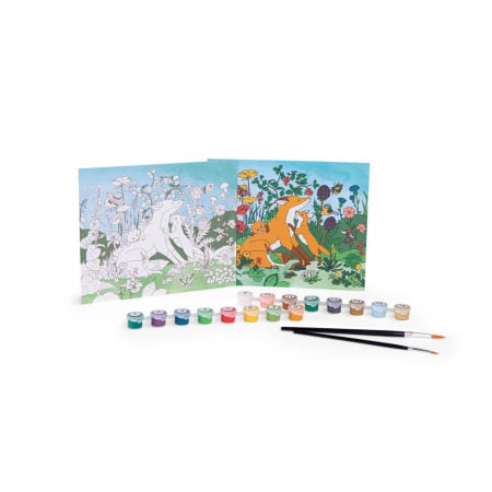 Set Creativ Picteaza cu Numere Gradina, Moulin Roty [1]