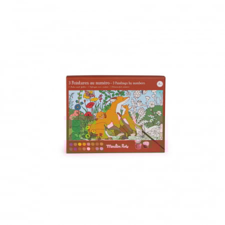Set Creativ Picteaza cu Numere Gradina, Moulin Roty [2]