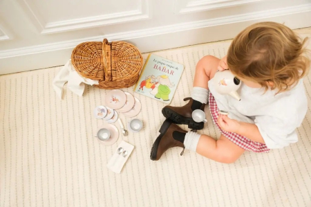 Set de ceai in cos impletit, Egmont Toys [4]