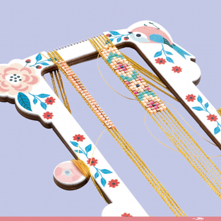 Set de Confectionat Bratari din Margele, 10 Modele, Djeco [3]