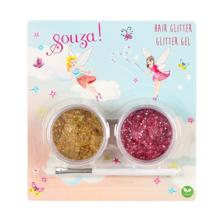 Jucarii - Set glitter pentru par, Souza!