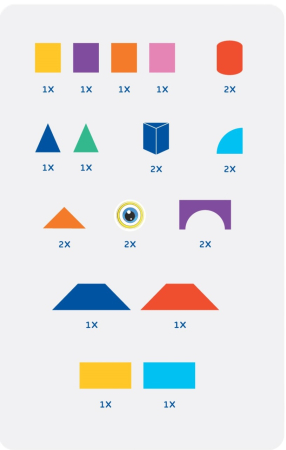 Set magnetic de construit Cubixx, 22 piese [3]