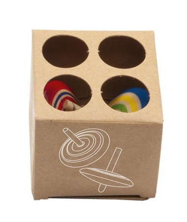 Set titirezi din lemn cu baza ascutita, Fridolin [2]