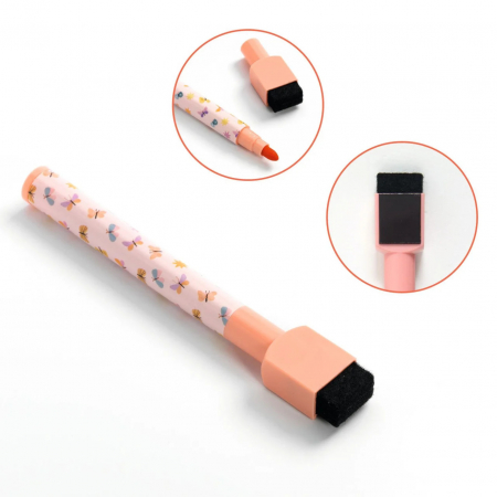 Tabla Magnetica Decorativa de Scris cu Marker, model Pisici, 46x38 cm, Djeco [1]