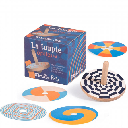 De construit - Titirez cu Modele Geometrice si Iluzii Optice, Moulin Roty