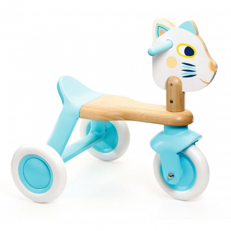 Vehicule - Tricicleta Lemn Fara Pedale Ride-On
