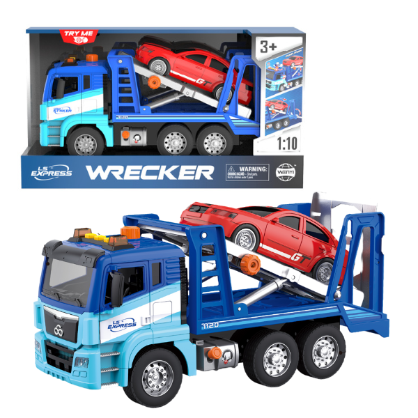 1:10 Camion cu macara cu fricțiune (lumini /sunete) [1]