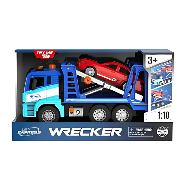 1:10 Camion cu macara cu fricțiune (lumini /sunete) [3]