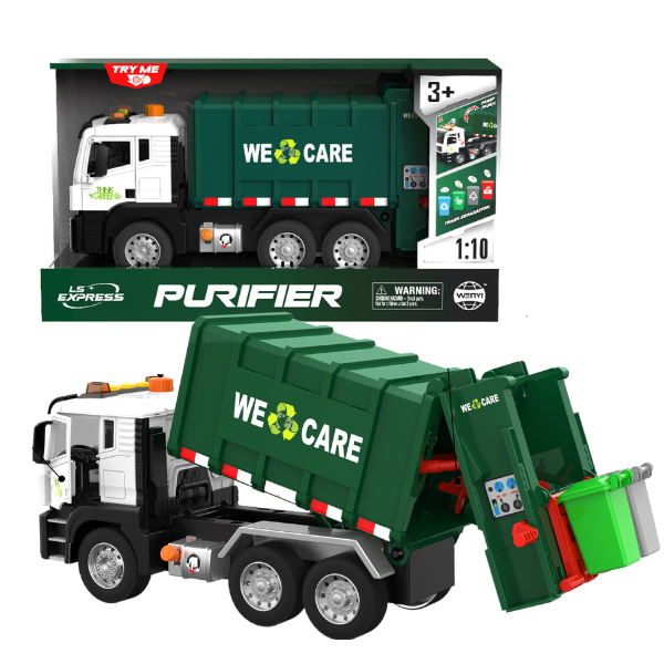 1:10 Camion de gunoi cu inerție (lumină / sunet) [1]