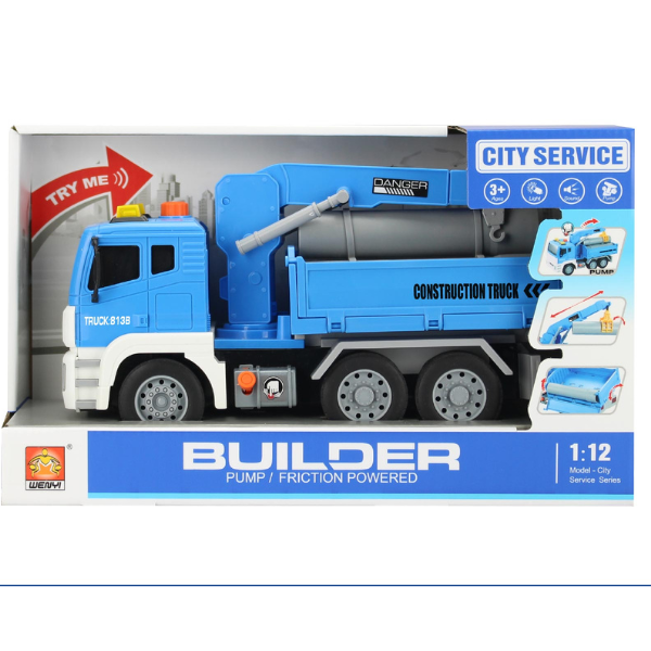 1:12 Camion cu inerție și pompă (lumină/sunet) [1]
