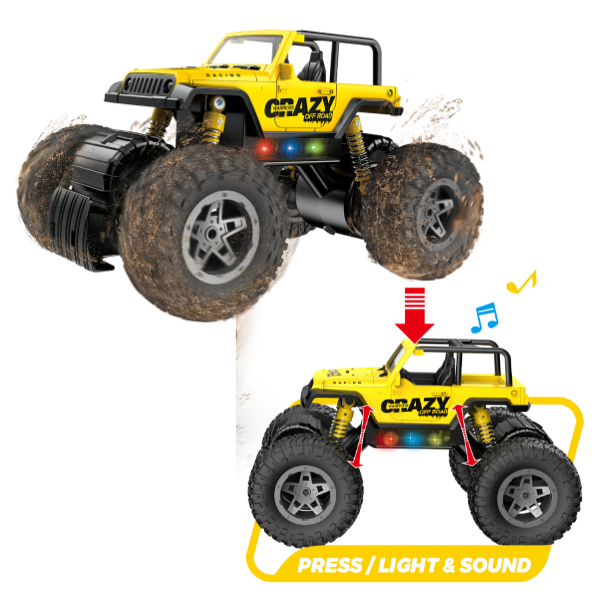 1:12 Monster Truck cu inerție (lumină/sunet) [2]