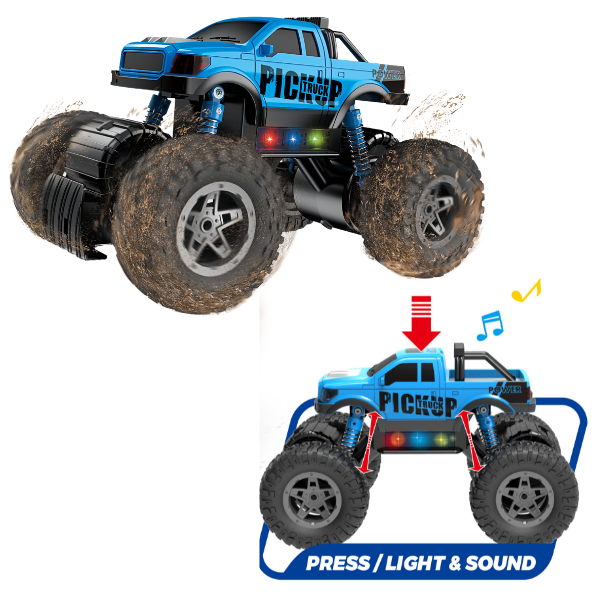 1:12 Monster Truck cu inerție (lumină/sunet) [2]