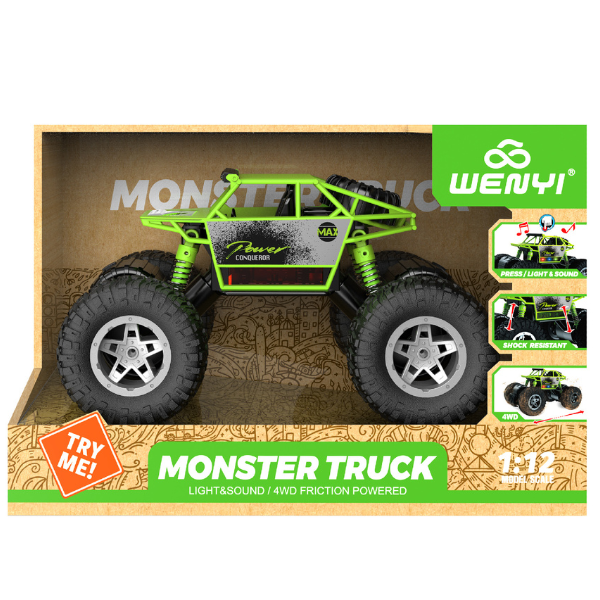 1:12 Vehicul de teren cu inerție (lumină/sunet) [4]