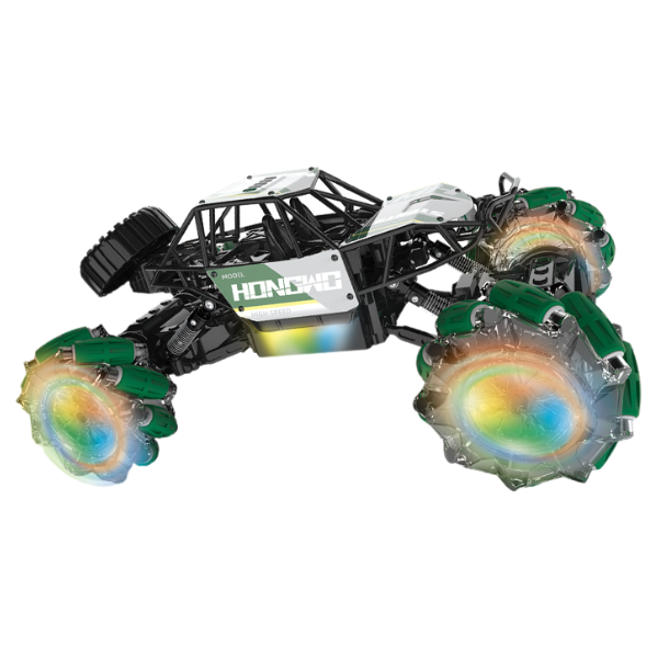 1:14 Mașină Radio-Control: cu roți luminoase, control prin ceas, USB, 2.4G și acumulator (3 culori) [4]