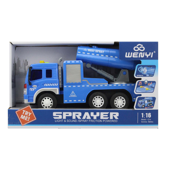 1:16 Camion pulverizator cu inerție (lumini /sunete) [4]