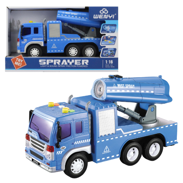 1:16 Camion pulverizator cu inerție (lumini /sunete) [1]