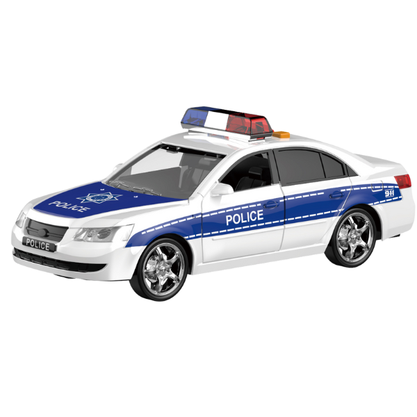 1:16 Mașină de poliție, cu inerție (lumina / sunet) [2]