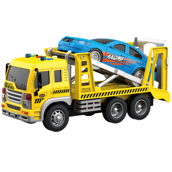 1:16 Transportor auto cu mașină (lumini /sunete) [2]