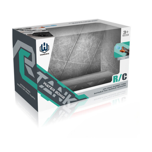 1:18 Mașină Radio-Control:  cu bombe de apă (500 bucăți), acumulator și încărcare USB, 2 culori [3]