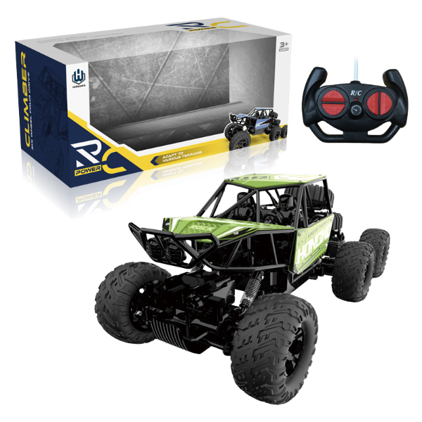 1:18 Mașină Radio-Control: cu funcție de escaladare, lumină și USB, (3 culori) [1]