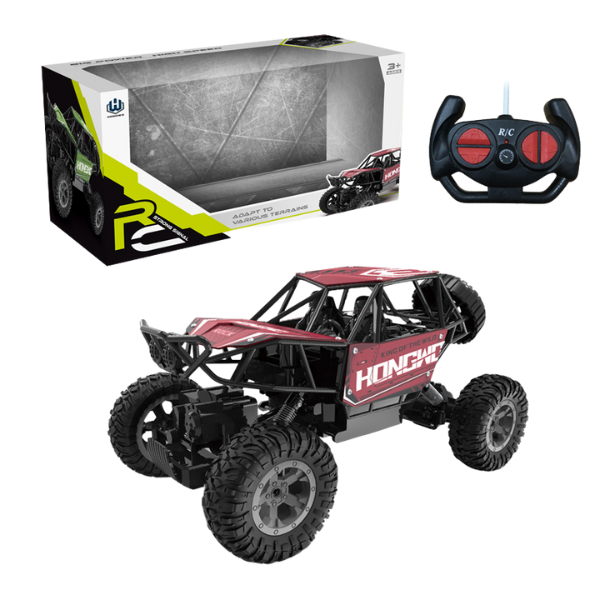 1:18 Mașină Radio-Control: cu funcție de escaladare, lumină și USB, (3 culori) [1]