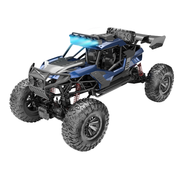 1:6 Mașină Radio-Control: cu funcția de cățărare, lumină, 2.4G, USB și baterie (2 culori) [2]