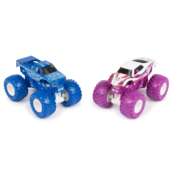 1:64 Set mașinuțe metalice Monster Jam scară, ass. [14]