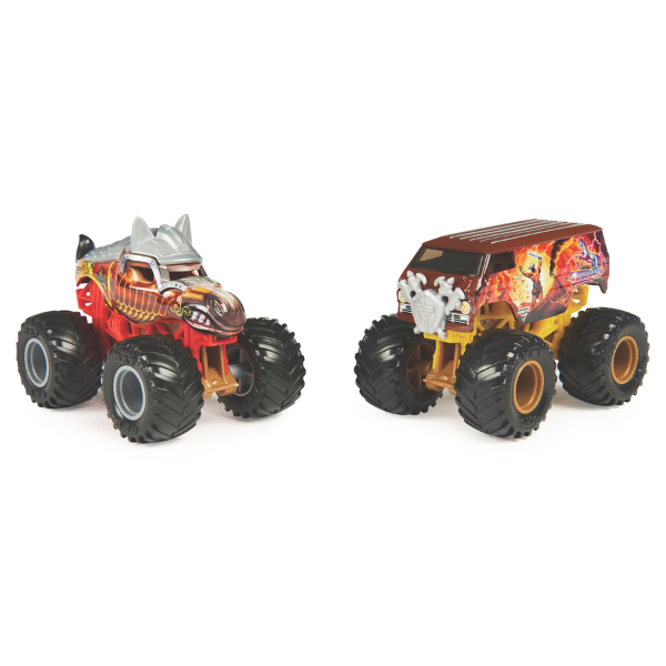 1:64 Set mașinuțe metalice Monster Jam scară, ass. [11]