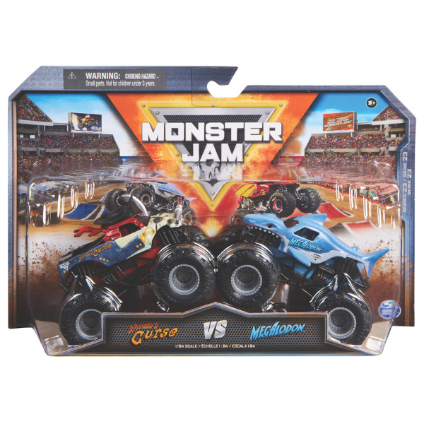 1:64 Set mașinuțe metalice Monster Jam scară, ass. [19]