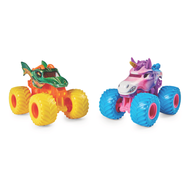 1:64 Set mașinuțe metalice Monster Jam scară, ass. [9]