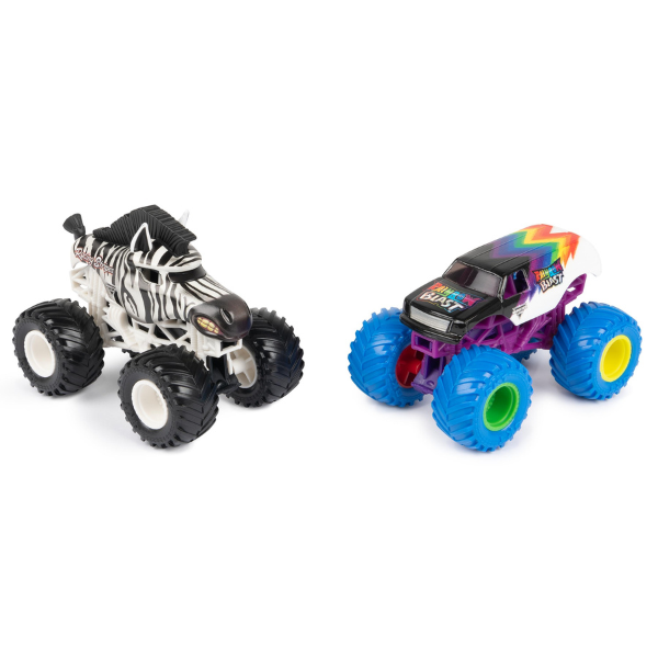 1:64 Set mașinuțe metalice Monster Jam scară, ass. [4]