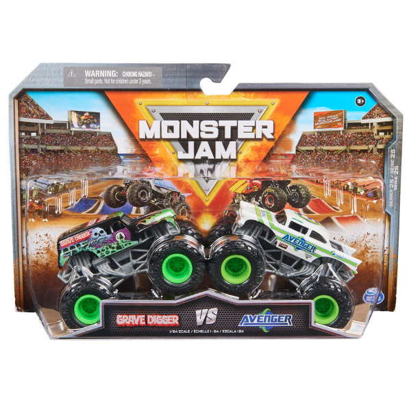 1:64 Set mașinuțe metalice Monster Jam scară, ass. [22]
