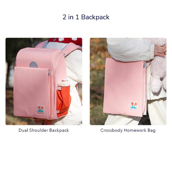 3D Rucsac pentru copii 2 în 1, roz [6]