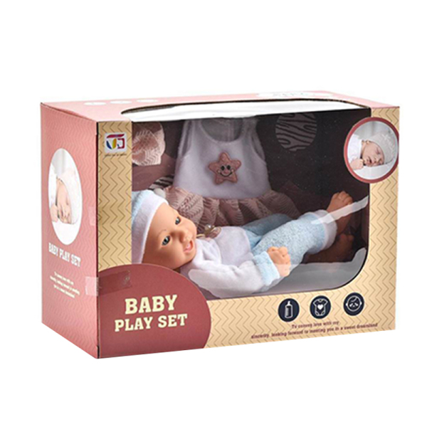 Bebe în pijamă albastră, 25 cm [2]