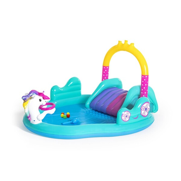 Bestway Centrul de joc gonflabil Unicorn, 274х198х137cm, 220L, 2+ [1]