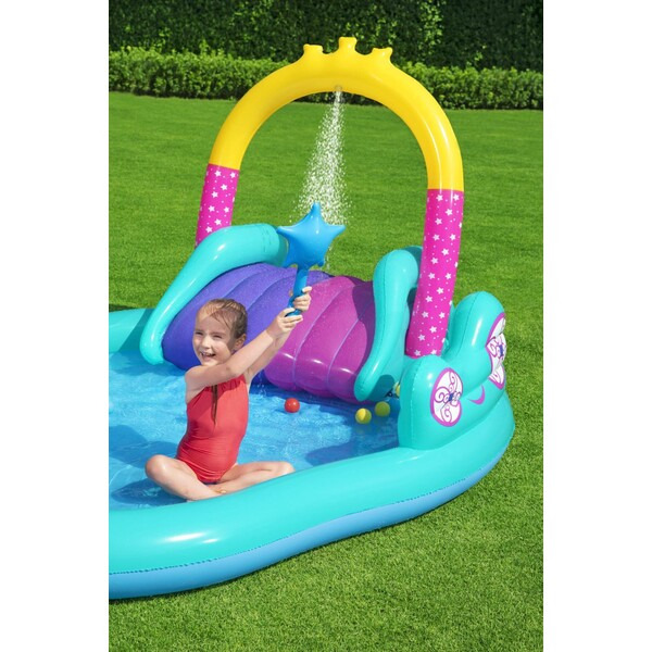 Bestway Centrul de joc gonflabil Unicorn, 274х198х137cm, 220L, 2+ [3]