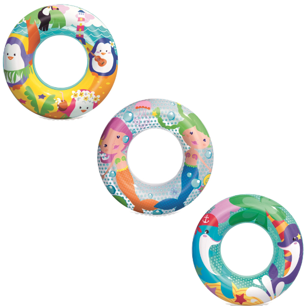 Bestway Cerc gonflabil „Aventuri pe mare”, D51 cm, 3 modele, 3-6 ani [17]