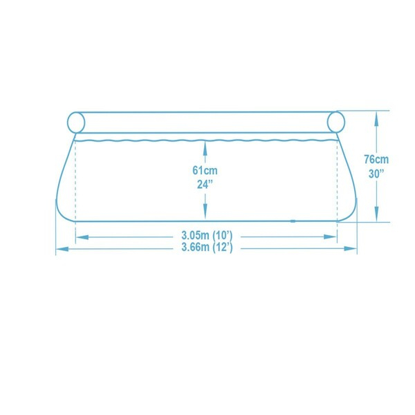 Bestway Piscină gonflabilă Fast Set 366х76 cm, 5377 L [3]