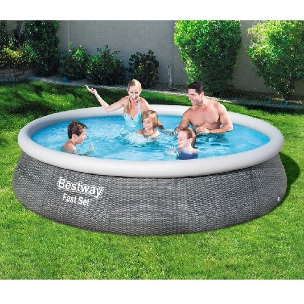 Bestway Piscină gonflabilă Fast Set cu pompă de filtrare, 396х84 cm, 7340 L [9]