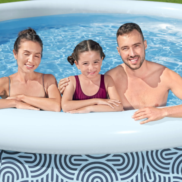 Bestway Piscină gonflabilă Fast Set cu pompă de filtrare, 396х84 cm, 7340 L [2]