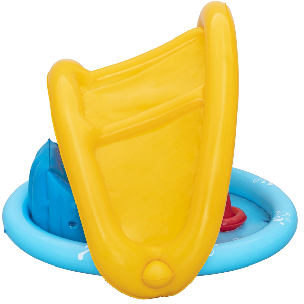 Bestway Piscină gonflabilă pentru copii cu baldachin "Scoica de mare" 115x89x76 cm, 45 L, de la 6 luni [30]