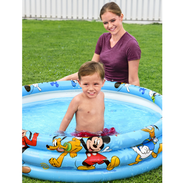 Bestway Piscină gonflabilă pentru copii "Mickey Mouse", 122х25 cm,140 L, 2+ [8]