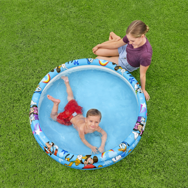 Bestway Piscină gonflabilă pentru copii "Mickey Mouse", 122х25 cm,140 L, 2+ [2]