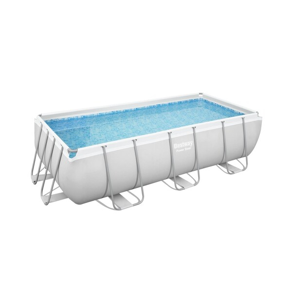 Bestway Piscină Power Steel 404x201x100cm, 6478L, carcas metal [20]