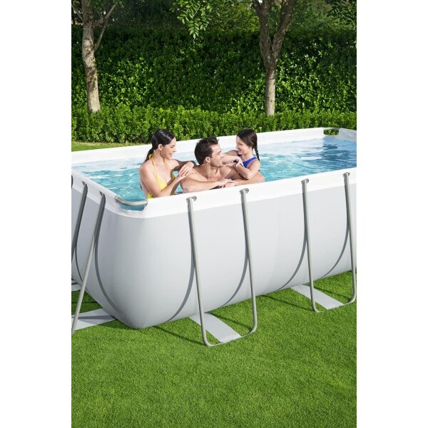 Bestway Piscină Power Steel 404x201x100cm, 6478L, carcas metal [16]