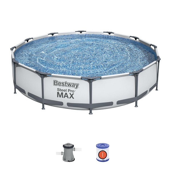 Bestway Piscină STEEL PRO MAX 366х76 cm, 6473 L, cadru metalic [3]