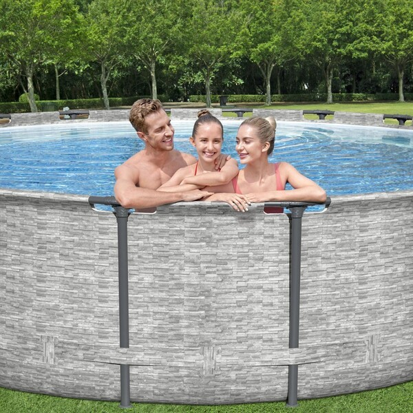 Bestway Piscină STEEL PRO MAX 549х122 cm, 23062 L, cadru metalic, cu pompă de filtrare [2]