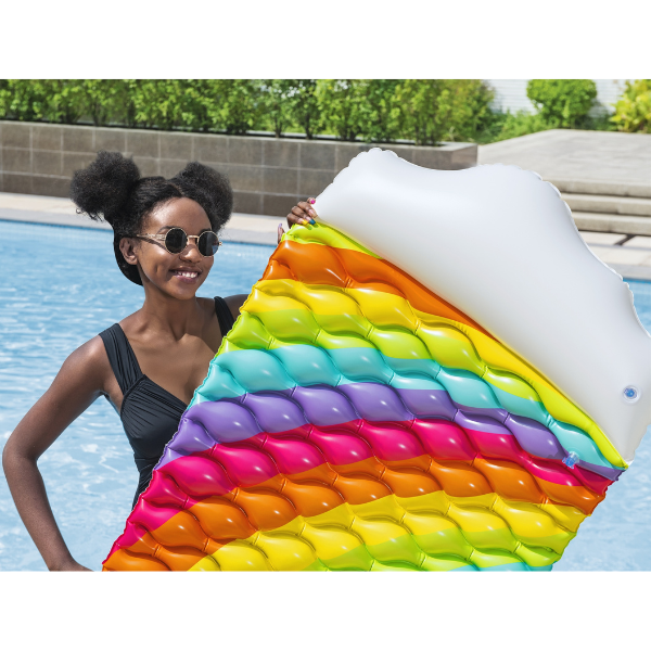 Bestway Saltea gonflabilă „Curcubeu”, 76x161x25 cm [7]